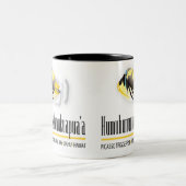 ハワイサートフィッシュ – フムフムヌクヌクアプア ツートーンマグカップ (中央)