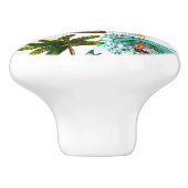 ハワイサーフィンパターン セラミックノブ (側面)