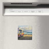 ハワイサーフィンフードトラック マグネット (インサイチュ (食洗機))