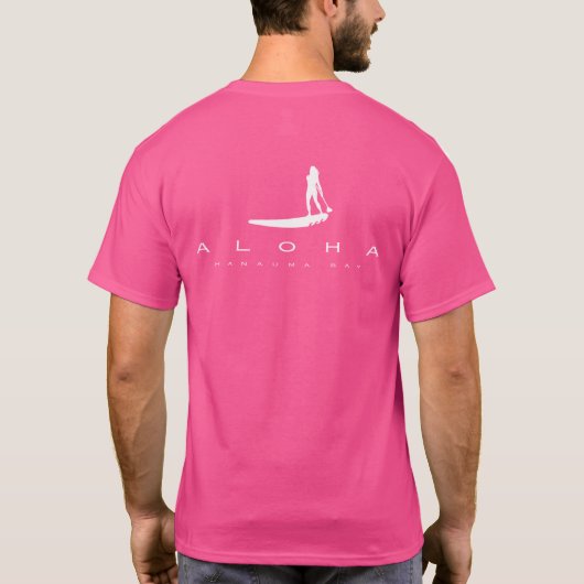 ハワイサーフィン Tシャツ (裏面)
