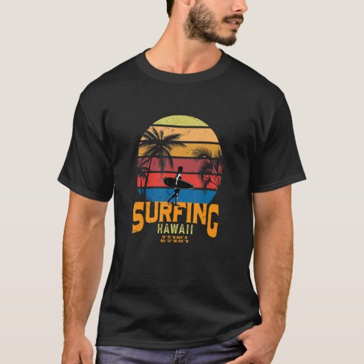ハワイサーフィン Tシャツ (正面)