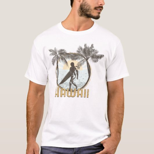 ハワイサーフ Tシャツ (正面)