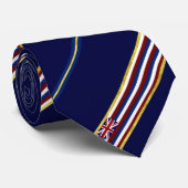 ハワイストライプ州旗 ネクタイ (ロール)