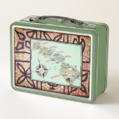 ハワイタパ メタルランチボックス (裏面)