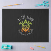 ハワイタートルアロハ 薄葉紙 (クラフト)