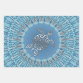 ハワイタートルズマーティム航海の ラッピングペーパーシート (正面3)