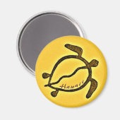 ハワイタートルマグネット マグネット (正面/裏面)