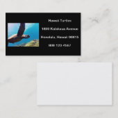 ハワイタートル 名刺 (正面/裏面)