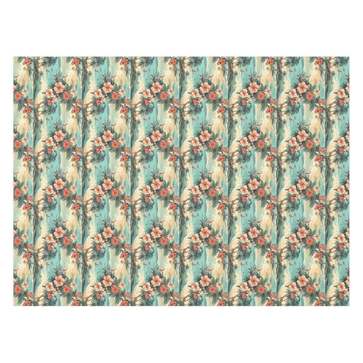 ハワイテーマビーチパーティーテーブルクロス テーブルクロス (正面(横))