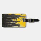 ハワイテーマ旅行荷物タグ ラゲッジタグ (正面横)