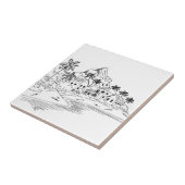 ハワイデザイン タイル (側面)