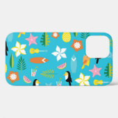 ハワイトゥーカンサーフヴィンテージ Case-Mate iPhoneケース (裏面 (横))