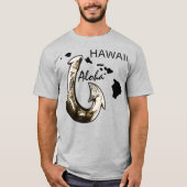 ハワイトバルフックアロハハワイ Tシャツ (正面)
