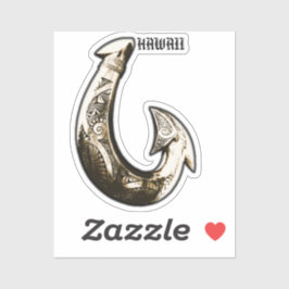 ハワイトライバルフック シール