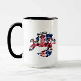 ハワイトライバルホヌHIFlag マグカップ