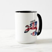 ハワイトライバルホヌHIFlag マグカップ (正面右)