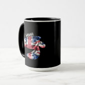 ハワイトライバルホヌHIFlag マグカップ (正面左)