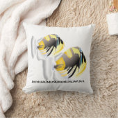 ハワイトリガーフィッシュピロー クッション (ブランケット)