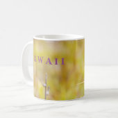 ハワイトロピカルワイルドオーキッド – 火山ナトルパーク コーヒーマグカップ (正面左)