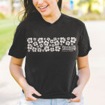 ハワイハイビスカストロピカルサマービーチバケーション Tシャツ<br><div class="desc">このハワイのハイビスカスサマービーチのシャツで島の楽園の本質に浸る。ヒビスカスの魅力的なシルエット鮮やかパターンとサーフお洒落ボードを特徴とするトロピカルシックの典型。「ハワイ・トロピカル・アディクト」文字でビーチを愛する心を抱き締め、絶え間ない夏の精神を捉える。プレミアム素材を使用したシャツで、心地よいとスタイルを約束し、日に染まる冒険を楽しむことができる。あなたのビーチワードローブを高め、どこへ行っても発言を行う。今日の夏に飛び込め！</div>