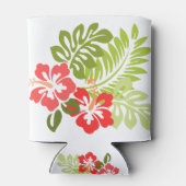 ハワイハイビスカスフローラフローラ花咲き 缶クーラー (裏面)