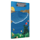 ハワイハナウマベイカメ クリップボード (右)