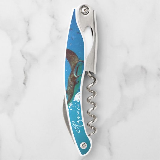 ハワイハナウマベイマンタレイ ソムリエナイフ (裏面)