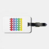 ハワイハートレインボー ラゲッジタグ (裏面横)