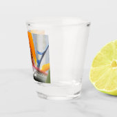 ハワイバードオブパラダイスプラントフローラ ショットグラス (右)