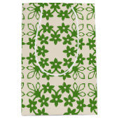 ハワイパターンギフトバッグ ミディアムペーパーバッグ (正面)