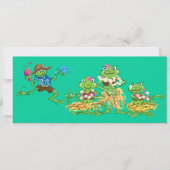 ハワイパーティー 招待状 (正面)