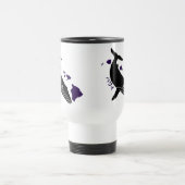 ハワイパープルアイランズザトウクジラ紫 トラベルマグ (中央)