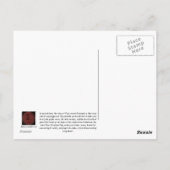 ハワイパームスハガキ ポストカード (裏面)