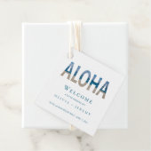 ハワイビーチウェルカム結婚Our's抱き枕 フェイバータグ (インサイチュ)