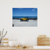 ハワイビーチシーンアドベンチャーポスター ポスター (キッチン)