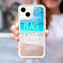 ハワイビーチトロピカルフォトピースラブサンディ足