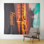 ハワイビーチハワイアン諸島 タペストリー (インサイチュ(横))