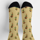 ハワイビーチ結婚式フラダンサー ソックス (上部)