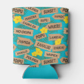 ハワイビーチ結婚式 缶クーラー (裏面)