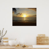 ハワイビーチ ポスター (キッチン)