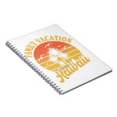 ハワイファミリーバケーション2022お土産ギフト ノートブック (右側)