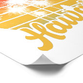 ハワイファミリーバケーション2022お土産ギフト ポスター (角)