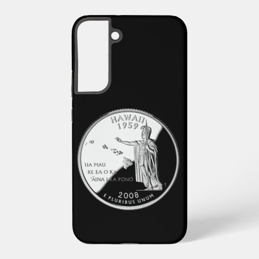 ハワイフェイク州クォーター SAMSUNG GALAXYケース (裏面)