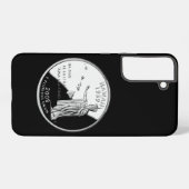 ハワイフェイク州クォーター SAMSUNG GALAXYケース (裏面横)