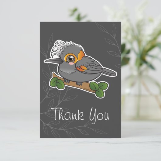 ハワイフォレストバードアコヘコヘ サンキューカード (スタンド正面)