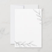 ハワイフォレストバードアコヘコヘ サンキューカード (裏面)