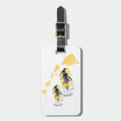 ハワイフムヌクヌクヌクアクアプア ラゲッジタグ (正面縦)