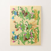 ハワイフラカエルの子供 ジグソーパズル (縦)