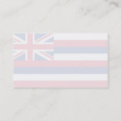 ハワイフラグ 名刺 (裏面)