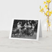 ハワイフラダンサーズフォトハワイ カード (黄色い花)